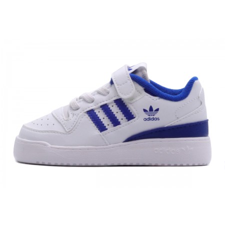 Adidas Originals Forum Low Βρεφικά Sneakers Λευκά, Μπλε