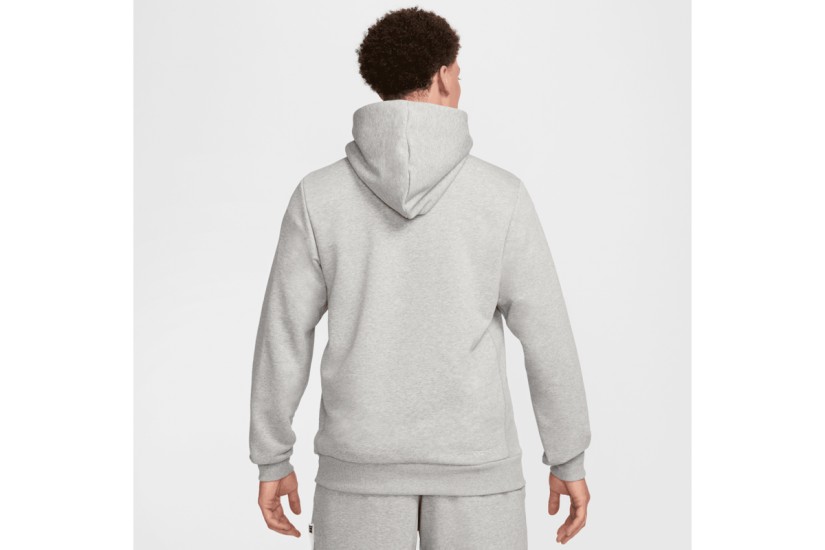 Nike Standard Issue Ανδρικό Φούτερ με Κουκούλα Γκρι