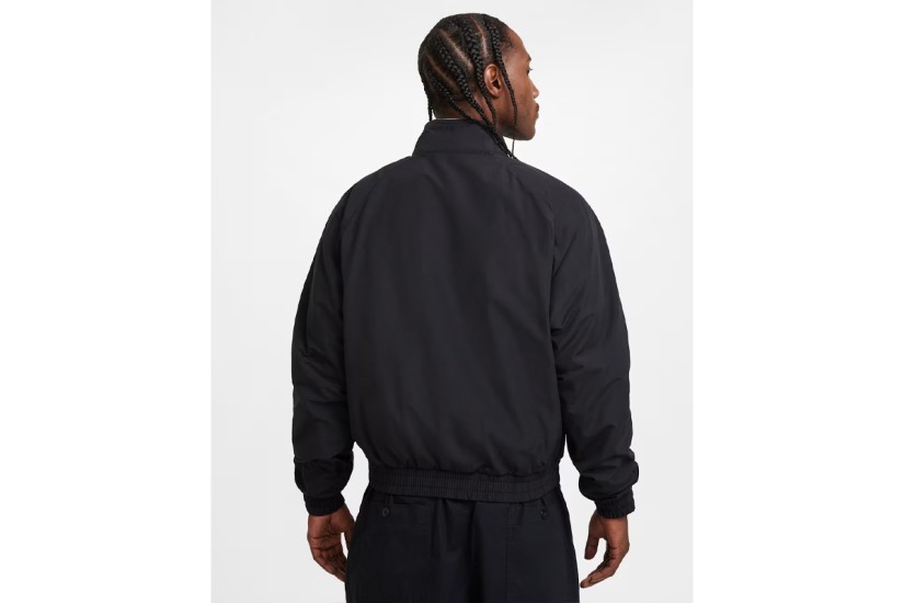 Nike Club Futura Ανδρικό Αντιανεμικό Μπουφάν Μαύρο