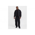 Nike Club Futura Ανδρικό Αντιανεμικό Μπουφάν Μαύρο