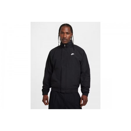 Nike Club Futura Ανδρικό Αντιανεμικό Μπουφάν Μαύρο