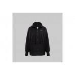 Nike Sportswear Phoenix Plush Γυναικεία Ζακέτα Με Κουκούλα Μαύρη