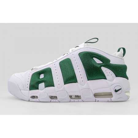 Nike Air More Uptempo Low Ανδρικά Sneakers Λευκά, Πράσινα