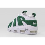 Nike Air More Uptempo Low Ανδρικά Sneakers Λευκά, Πράσινα