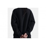 Nike Sportswear Phoenix Fleece Γυναικεία Μακρυμάνικη Μπλούζα Μαύρη