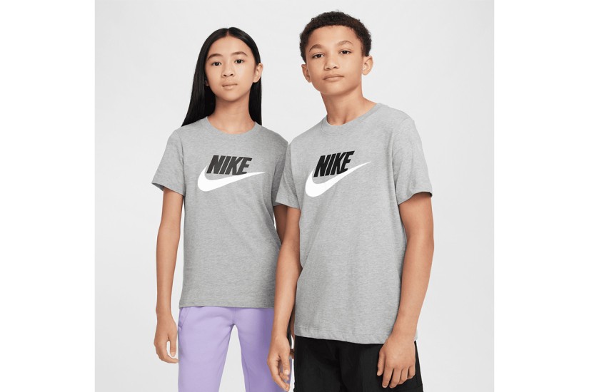 Nike Sportswear Essentials Παιδικό Κοντομάνικο T-Shirt Γκρι