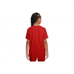 Nike Sportswear Παιδικό Κοντομάνικο T-Shirt Κόκκινο