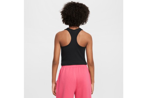 Nike Sportswear Ribbed Μπλούζα Αμάνικη (FZ5551 010)