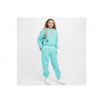 Nike Sportswear Club Fleece Παιδική Μακρυμάνικη Μπλούζα Βεραμάν