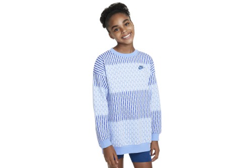 Nike Sportswear Club Fleece Μπλούζα Με Λαιμόκοψη (FZ5575 085)