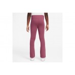 Nike Sportswear Classic High-Waisted Μακρύ Κολάν Βυσσινί