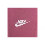 Nike Sportswear Classic High-Waisted Μακρύ Κολάν Βυσσινί