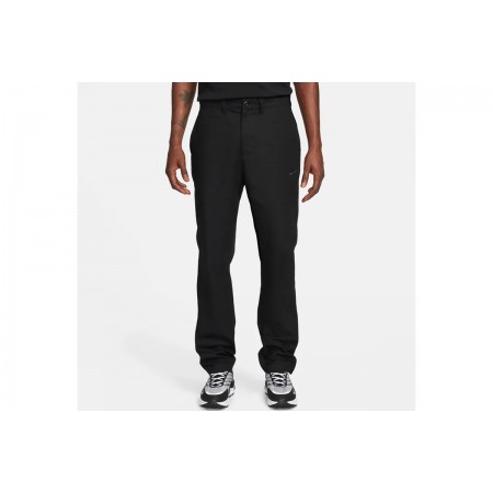 Nike Club Ανδρικό Chino Παντελόνι Μαύρο