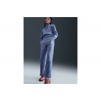 Nike Sportswear Club Fleece Wide-Leg Παιδικό Παντελόνι Φόρμας Ίντιγκο