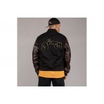 Grimey Lust Mantra Wool Baseball Ανδρικό Bomber Μπουφάν