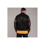 Grmy Lust Mantrawool Baseball Μπουφάν Bomber Ανδρικό (GBJK147-BLK)