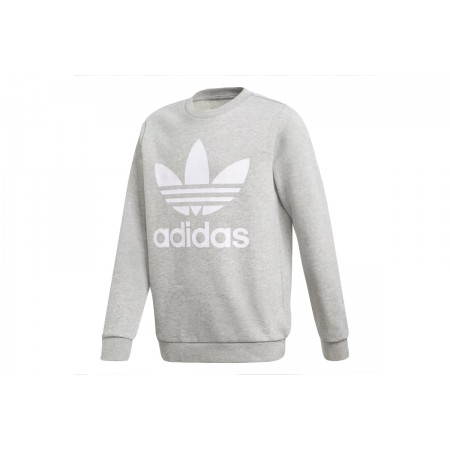 Adidas Originals Trefoil Crew Μπλούζα Με Λαιμόκοψη 