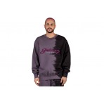 Grmy Dust Storm Tie Dye Crewneck Μπλούζα Με Λαιμόκοψη (GSW539-BLK)