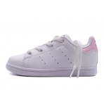 Adidas Originals Stan Smith Βρεφικά Sneakers Λευκά, Ροζ