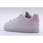 Adidas Originals Stan Smith Βρεφικά Sneakers Λευκά, Ροζ