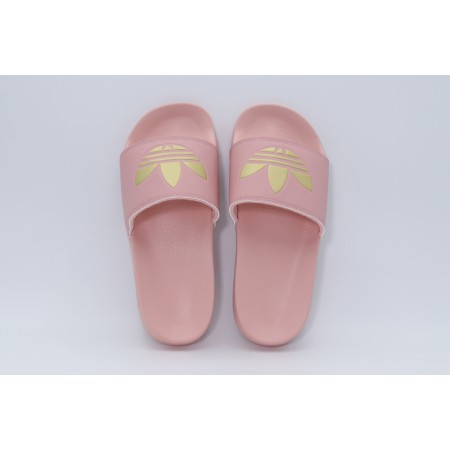 Adidas Originals Adilette Lite Παντόφλες Σομόν, Χρυσό