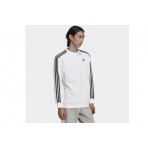 Adidas Originals 3-Stripes Crew Μπλούζα Με Λαιμόκοψη Ανδρική (HE9483)
