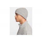 Nike Peak Swoosh Χειμερινό Σκουφάκι Γκρι