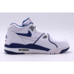 Nike Air Flight 89 Παιδικά Sneakers Λευκά, Μπλε Σκούρα