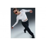 Nike Sportswear Chill Knit Γυναικείο Μακρυμάνικο Crop Top Λευκό