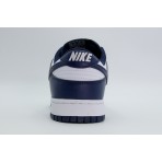 Nike Dunk Low Retro Ανδρικά Sneakers Λευκά, Μπλε Σκούρο