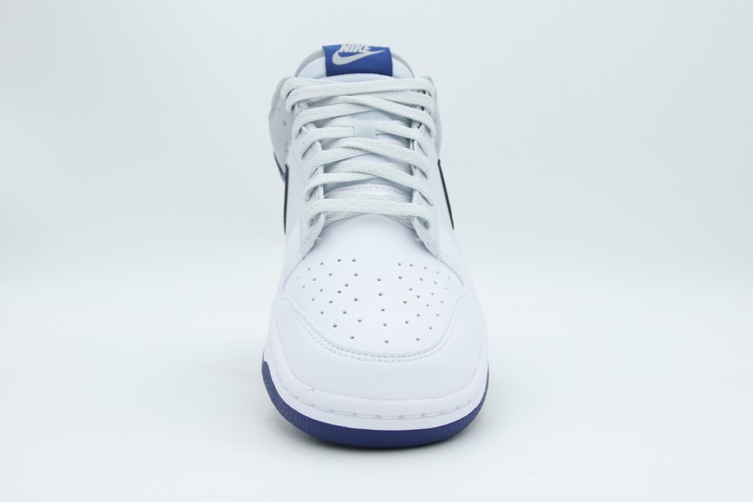 Nike Dunk Low Retro Ανδρικά Sneakers Λευκά, Μπλε, Γκρι