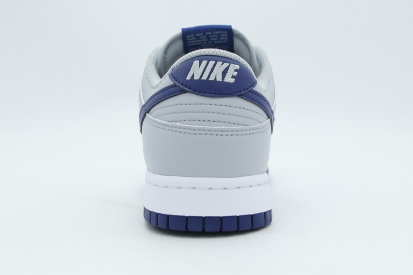 Nike Dunk Low Retro Ανδρικά Sneakers Λευκά, Μπλε, Γκρι