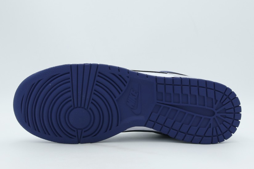 Nike Dunk Low Retro Ανδρικά Sneakers Λευκά, Μπλε, Γκρι