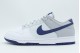 Nike Dunk Low Retro Ανδρικά Sneakers Λευκά, Μπλε, Γκρι
