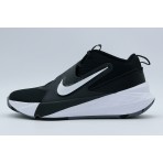Nike Team Hustle D 12 Μπασκετικά Παπούτσια Μαύρα, Λευκά