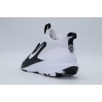 Nike Team Hustle D 12 Μπασκετικά Παπούτσια Λευκά, Μαύρα