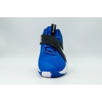 Nike Team Hustle D 12 Μπασκετικά Παπούτσια Ρουά, Μαύρα, Λευκά