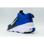 Nike Team Hustle D 12 Μπασκετικά Παπούτσια Ρουά, Μαύρα, Λευκά