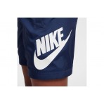 Nike Sportswear Club Παιδικό Αθλητικό Σορτς Μπλε Σκούρο, Λευκό