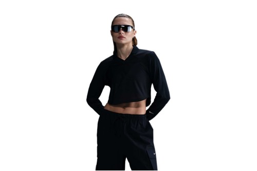 Nike Sportswear Crop Top Μακρυμάνικο Γυναικείο (HF9507 010)