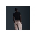 Nike Sportswear Chill Knit Cropped Γυναικείο Κοντομάνικο T-Shirt Μαύρο