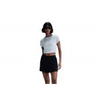 Nike Sportswear Chill Knit Cropped Γυναικείο Κοντομάνικο T-Shirt Λευκό
