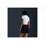 Nike Sportswear Chill Knit Cropped Γυναικείο Κοντομάνικο T-Shirt Λευκό