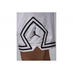 Jordan Sport Dri-FIT Ανδρική Μπασκετική Βερμούδα Λευκή