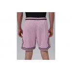 Jordan Sport Dri-FIT Mesh Diamond Ανδρική Μπασκετική Βερμούδα Ροζ, Μαύρη