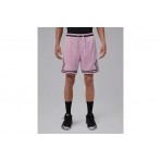 Jordan Sport Dri-FIT Mesh Diamond Ανδρική Μπασκετική Βερμούδα Ροζ, Μαύρη