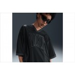 Nike Sportswear Street Γυναικείο Κοντομάνικο T-Shirt Μαύρο, Ανθρακί