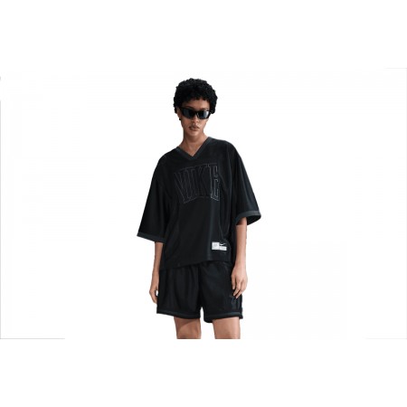 Nike Sportswear Street Γυναικείο Κοντομάνικο T-Shirt Μαύρο, Ανθρακί