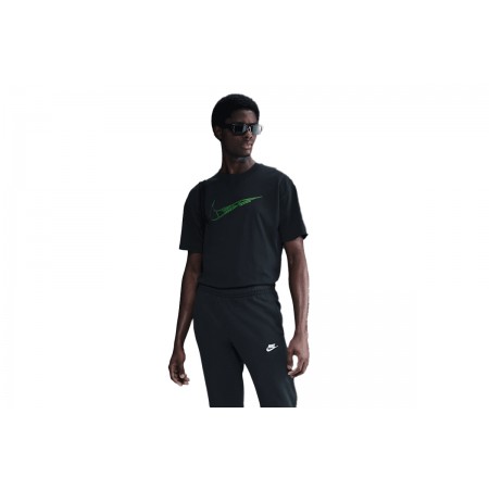 Nike Sportswear Ανδρικό Κοντομάνικο T-Shirt Μαύρο