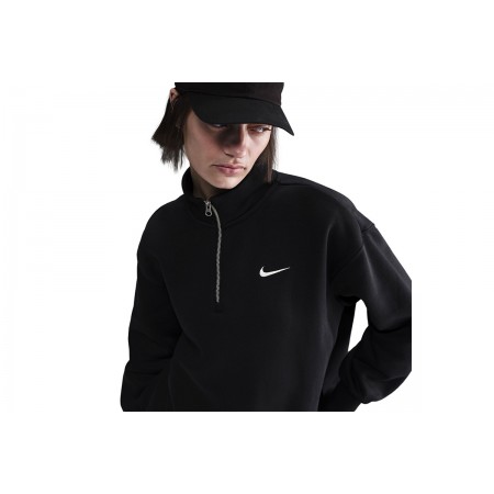 Nike Sportswear Phoenix Fleece Μακρυμάνικη Μπλούζα με Φερμουάρ